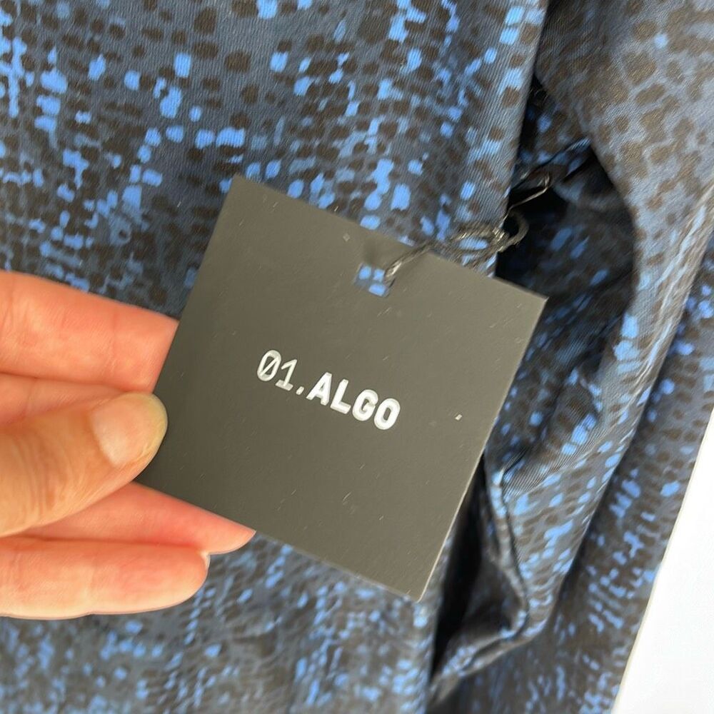 01.Algo Men's Performance Printed Adam Lon Sleeve… - image 5